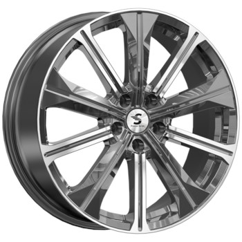 Диск Premium Series КР013 19x7 5x108 ET33 DIA60.10 Diamond gloss graphite