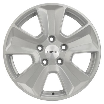 Диск Khomen 1601 16x6.50 5x114.30 ET50 DIA66.10 F-SILVER