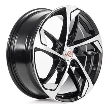 Диск X'trikeRST R037 17x7 5x108 ET40 DIA54.10 BK/FP