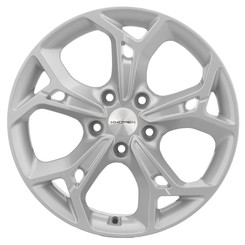 Диск Khomen 1702 17x7 5x108 ET50 DIA63 F-SILVER