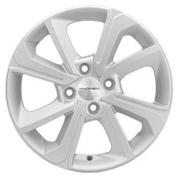 Диск Khomen 1501 15x6 4x100 ET48 DIA54.10 F-SILVER