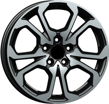 Диск RepliKey Creta (R242) 17x6.50 5x114.30 ET49 DIA67.10 BK/FP