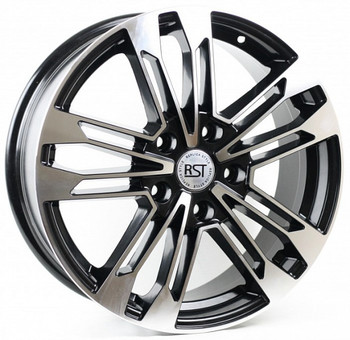 Диск X'trikeRST R167 17x7 5x120 ET55 DIA65.10 BK/FP