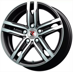 Диск RepliKey B178 15x6 5x100 ET43 DIA57.10 BK/FP
