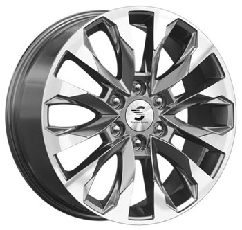 Диск Premium Series КР007 20x8 6x139.70 ET38 DIA67.10 Diamond gloss graphite