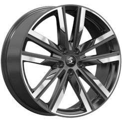 Диск Premium Series КР014 20x8 5x108 ET46 DIA63.30 Diamond Black Gris