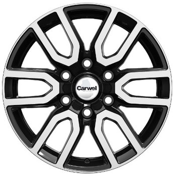 Диск Carwel Барал 1723 17x7.50 6x139.70 ET38 DIA67.10 ABT