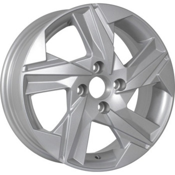 Диск KDW KD1520 15x6 4x100 ET46 DIA54.10 Silver_Painted