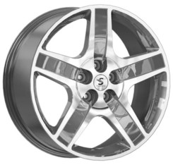 Диск Premium Series КР008 20x8.50 5x108 ET43 DIA60.10 Diamond gloss graphite