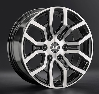 Диск LS wheels LS1367 17x8.50 6x139.70 ET25 DIA106.10 BKF