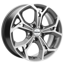 Диск Carwel Синтур 17x7 5x108 ET43 DIA65 BL