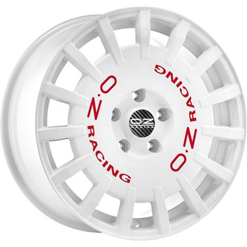 Диск OZ Rally Racing 17x8 5x100 ET48 DIA68 Race White Red Lettering