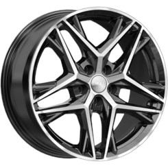 Диск Скад Челси 18x8 5x114 ET45 DIA67 алмаз графит