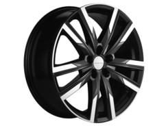 Диск Khomen 1905 19x7.50 5x114.30 ET45 DIA60.10 Black-FP