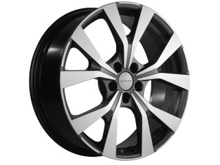 Диск Khomen 1906 19x7 5x114.30 ET45 DIA60.10 GRAY-FP