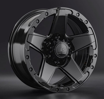 Диск LS wheels LS 1284 17x8 6x139 ET30 DIA100 BK