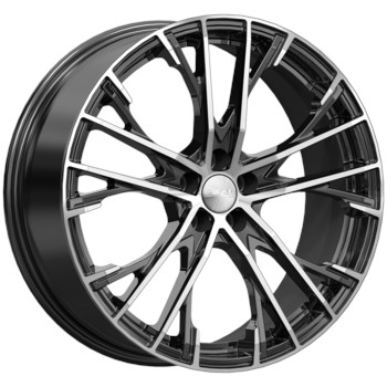 Диск Скад Ларго 19x7.50 5x110 ET41 DIA65.10 Алмаз Черный