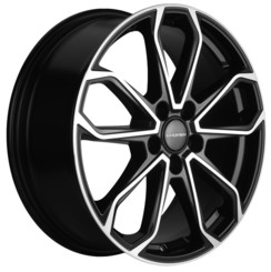 Диск Khomen KHW1816 18x7 5x114.30 ET51 DIA67.10 Black-FP