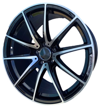 Диск Replica FR MR 443 20x9.50 5x112 ET40 DIA66.60 Black Machined Face