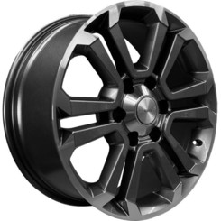 Диск Khomen KHW1817 18x7.50 6x114.30 ET38 DIA67.10 GRAY-FP