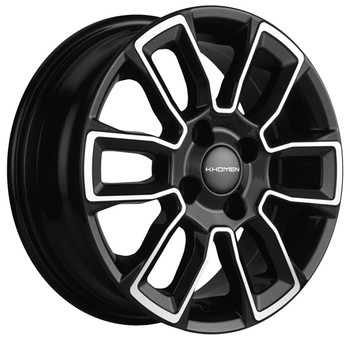 Диск Khomen KHW1406 14x5.50 4x100 ET43 DIA60.10 Black-FP