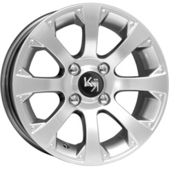 Диск K&K Аркада (КС647) 14x5.50 4x98 ET18 DIA58.60 Алмаз Черный