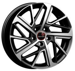 Диск Remain R267 17x6.50 5x114.30 ET45 DIA54.10 Алмаз Черный