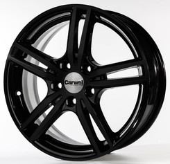 Диск Carwel Баруй 16x6.50 5x108 ET50 DIA63.35 BK