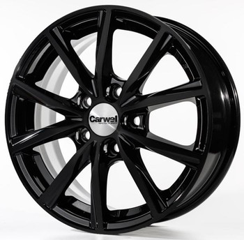 Диск Carwel Гамма 115 15x6 5x114.30 ET40 DIA66.10 BK