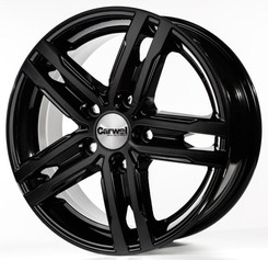 Диск Carwel Волга 178 15x6 5x100 ET43 DIA57.10 BK