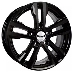 Диск Carwel Аллаки 16x6.50 5x114.30 ET45 DIA67.10 BK