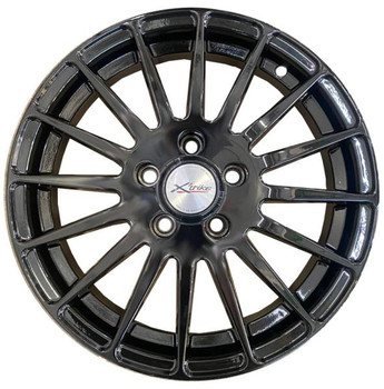 Диск X'trike X-128 16x6.50 5x112 ET45 DIA57.10 BK