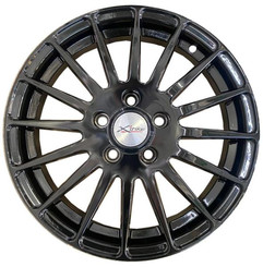 Диск X'trike X-128 16x6.50 5x112 ET45 DIA57.10 BK