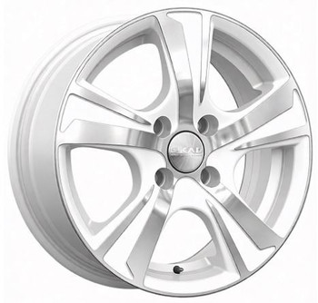 Диск Скад Крит 14x5.50 4x100 ET38 DIA67.10 алмаз-белый