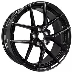 Диск Hengde F5153 17x7.50 5x114.30 ET38 DIA73.10 Glossy Black