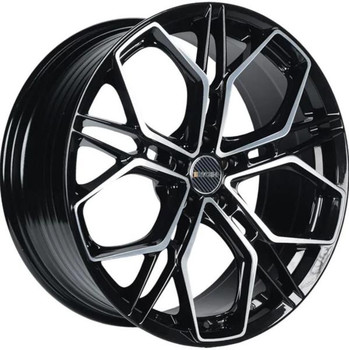 Диск INCH FA8534 20x8.50 5x120 ET45 DIA72.60 Gloss Black Machined Face
