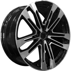 Диск PDW 3044 20x9 5x114.30 ET35 DIA67.10 Gloss Black Machine Face