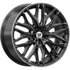 Диск K&K Клермон (КС1156) 19x8 5x114.30 ET45 DIA64.10 чёрный бриллиант