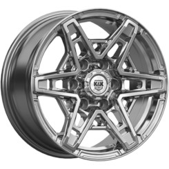 Диск K&K Блэкберн 17x8 6x139.70 ET42 DIA100.10 дарк платинум