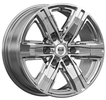 Диск K&K R8 (КС1174) 17x7.50 6x139.70 ET25 DIA106.10 дарк платинум