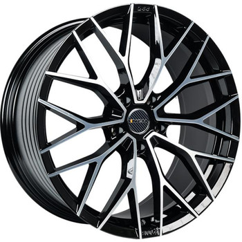 Диск INCH GA8532 21x9 5x114.30 ET43 DIA67.10 Gloss Black Machined Face