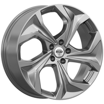 Диск Скад КL-1163 19x7.50 5x120 ET44 DIA59.60 графит