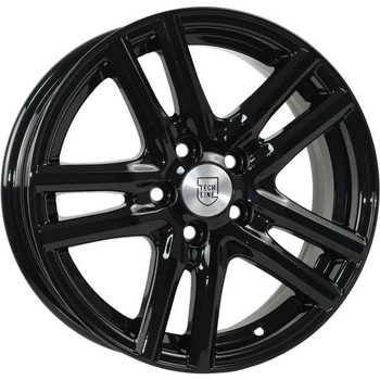 Диск Tech Line 529 15x6 5x114.30 ET45 DIA67.10 BL