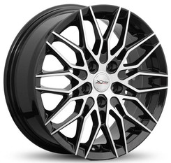 Диск X'trike X-143 16x6.50 5x114.30 ET45 DIA67.10 BK/FP