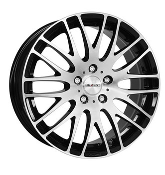 Диск DEZENT RG 17x7.50 5x108 ET48 DIA70.10 Черный с полировкой