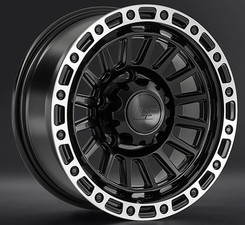 Диск LS wheels LS1386 15x7 5x139.70 DIA108.10 BKSL