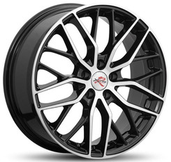 Диск X'trikeRST R268 18x7 5x108 ET38 DIA60.10 BK/FP