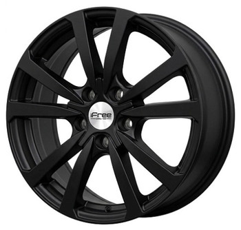 Диск iFree Бэнкс 17x7 5x100 ET45 DIA67.10 BKM