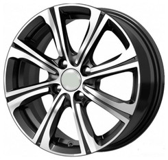 Диск RW RW-01 (КС862) 15x6 4x100 ET46 DIA54.10 BK/FP