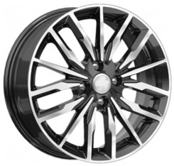 Диск RW RW-04 (КС946) 16x6 4x100 ET45 DIA60.10 BK/FP